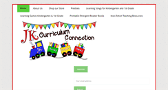 Desktop Screenshot of jkcurriculumconnection.com