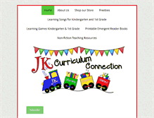 Tablet Screenshot of jkcurriculumconnection.com